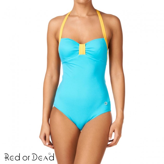 Red or Dead Womens Red or Dead Ducks Swimsuit -