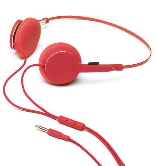 Red Retro Tanto Headphones from Urbanears