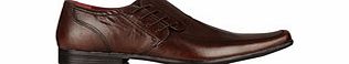 Cherwell brown leather laced shoes