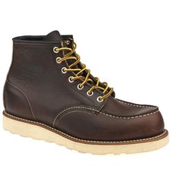 Red Wing Male Red Wing Leather Upper Casual Boots in Dark Brown