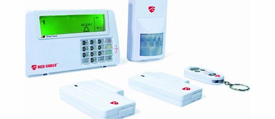redshield Red Shield WS-100G2 Wirefree Burglar Alarm System