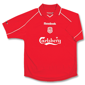00-02 Liverpool Home Shirt - Boys