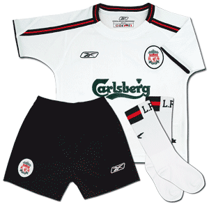 03-04 Liverpool Away Mini-kit