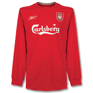 Reebok 04-06 Liverpool Home L/S shirt