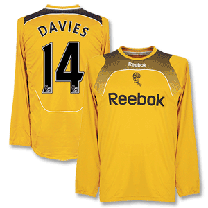 Reebok 08-09 Bolton Wanderers Away L/S Shirt   Davies 14