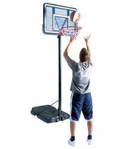 Acrylic Fusion Basketball System With Ball