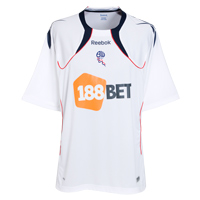 Reebok Bolton Wanderers Home Replica Shirt 2010/11.