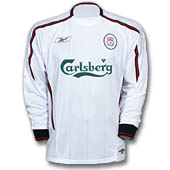 Liverpool Third Shirt Long Sleeved 2003/05.