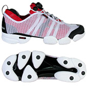 Mens Pump Opus - White/Red/Silver.