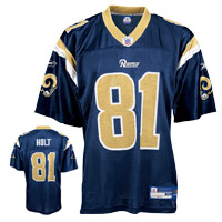 St Louis Rams - Holt 81 Home Replica NFL Jersey.