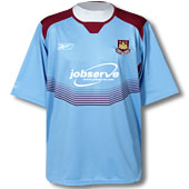West Ham United Away Shirt - 2004 - 2005.
