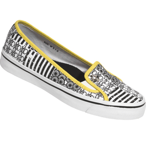 Ladies Reef Soka Shoe. White Black Yellow RRP