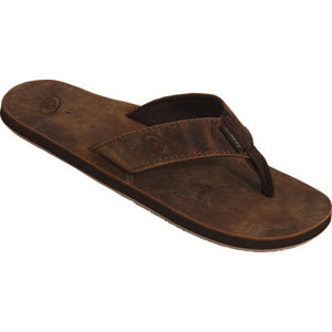 Reef Leather Smoothy Leather sandal - Bronze Brown