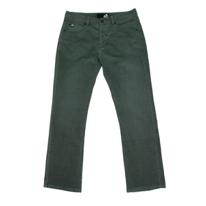 Mens Reef Boot Cord Pant. Charcoal