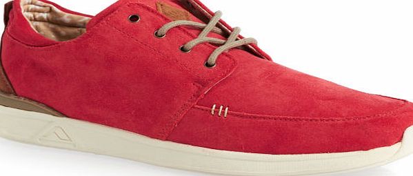 Reef Mens Reef Rover Low Premium Shoes - Red