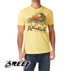 T-Shirts - Reef Chocolate Wave T-Shirt -