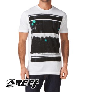 T-Shirts - Reef Palmas Negras T-Shirt - White