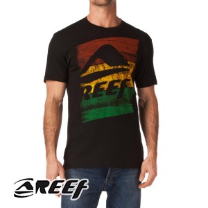 T-Shirts - Reef Scribbled Olas T-Shirt -