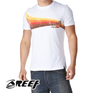 T-Shirts - Reef Surf Sun Sand T-Shirt - White
