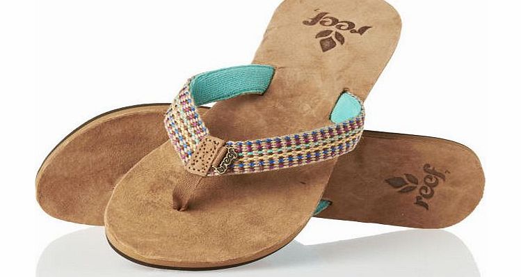 Reef Womens Reef Gypsylove Flip Flops - Aqua