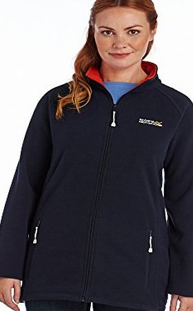 Regatta  Womens Cathie II Fleece, Navy, 16