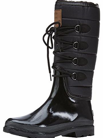 Womens Lady Baxley Wellington Boots RWF390 Black 8 UK, 42 EU