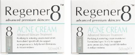 Regener8, 2102[^]0104926 Acne Cream - Twin Pack