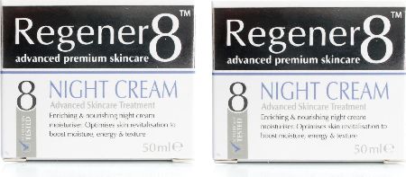 Regener8, 2102[^]0104923 Night Cream - Twin Pack