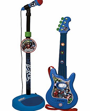 Reig Avengers Assemble Guitar and Microphone Set