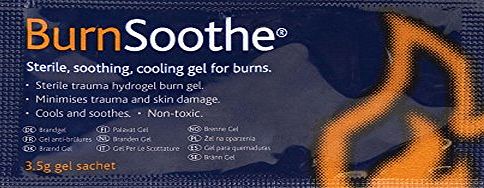 Relaince Medical REL391 reliburn Burns Gel Sachet 3.5g. Emergency first aid burn dressing