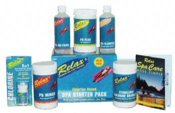relax Granular Chlorine Spa Starter Pack