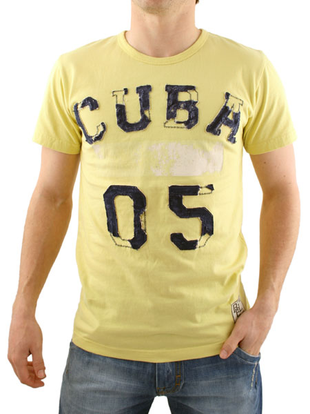 Yellow Cuba T-Shirt