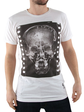 White Xray Skull T-Shirt
