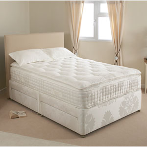 , Pillow Ultima, 4FT 6 Double Divan Bed