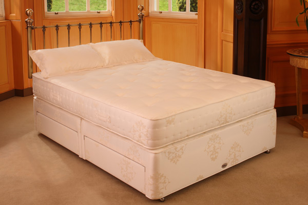 Latex Luxury Divan Bed Double 135cm