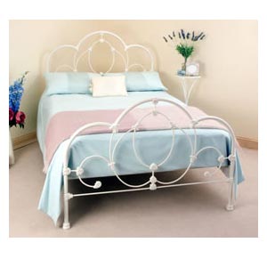 Relyon Clearance Relyon Lydia 4FT 6 Double Metal Bedstead