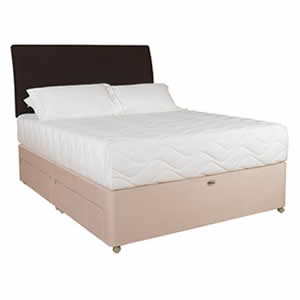 Relyon Luxury Memory 1400 3FT Single Divan Bed