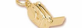 Rembrandt Charms Camcorder Charm, 10K Yellow Gold