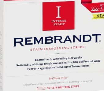 Rembrandt Intense Stain Dissolving Strips, 56 Count(Size: Pack of 1)
