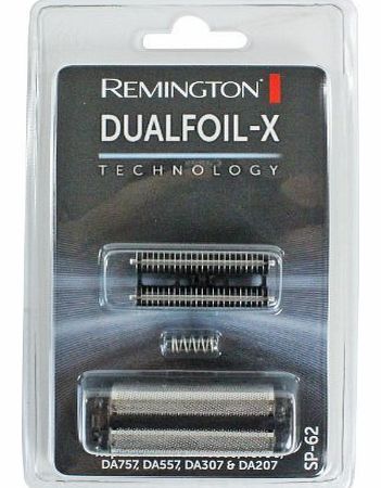 Remington Dualfoil X Shaver Foil and Cutting Head Pack
