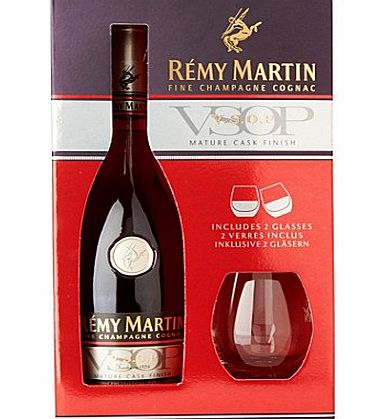 Remy Martin VSOP   2 Glasses Gift pack VSOP Cognac