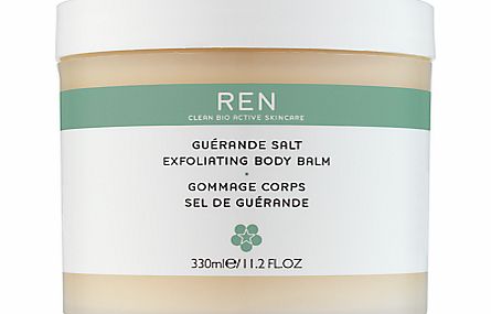 REN Guerande Salt Exfoliating Body Balm 330ml