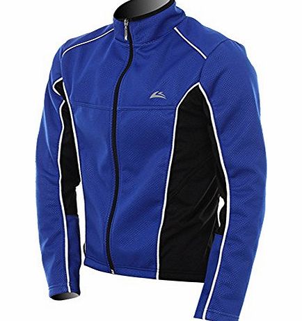 REN ZHONG CYCLING CLOTHING IM28 RZ New Mens Cycling Fleece Thermal Windcoat Windproof Waterproof Coat Cycling Jacket Navy L