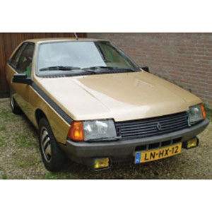 Renault Fuego 1983 Metallic Gold