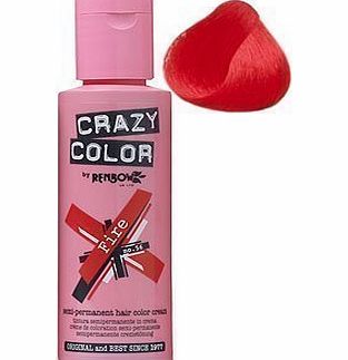 Renbow X2 Renbow Crazy Color Conditioning Hair Colour Cream 100ml - Fire Red