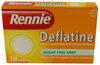 rennie deflatine tablets 18 tablets