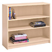 Reno 3 Shelf Bookcase 80cm, Maple effect