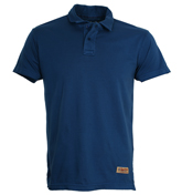 Blue Jersey Polo Shirt