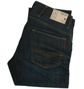Drouman Dark Denim Slim Fit Jeans -