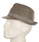 Grey Trilby Hat